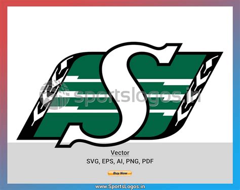 Saskatchewan Roughriders - Football Sports Vector SVG Logo in 5 formats ...