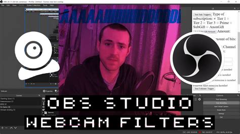 How to use Effects Filters in OBS Studio to improve your Webcam - YouTube