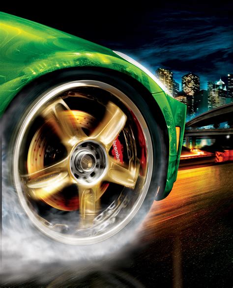 Need For Speed Underground 2 Wheels Video Game Art Night Need For Speed ...