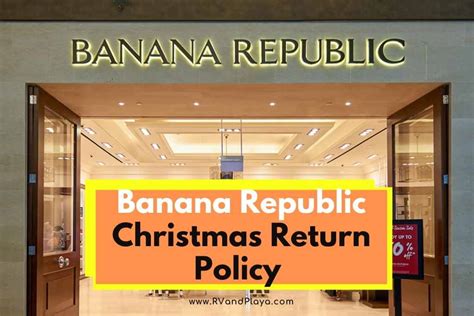 Banana Republic Christmas Return Policy (All You Need to Know)