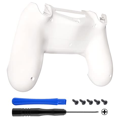 eXtremeRate White Game Improvement Replacement Parts Back Housing Cover ...