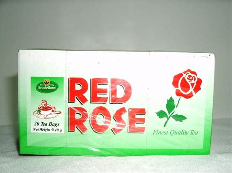 RED ROSE TEA 20 BAGS 40 G – Sam's Bread & Butter Express