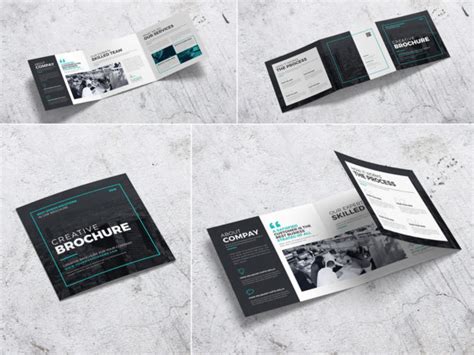 20 Charming Typographic & Minimalist Brochure Designs - Best SEO Companies