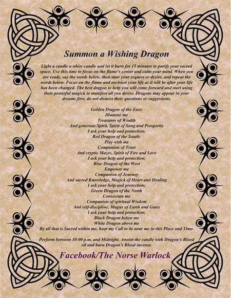 Printable Spell Pages | Witches Of The Craft® | Witchcraft spell books, Wiccan spell book, Witch ...