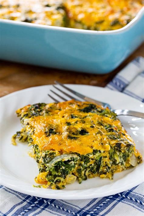 Spinach and Cheese Casserole - Spicy Southern Kitchen Spinach Casserole ...