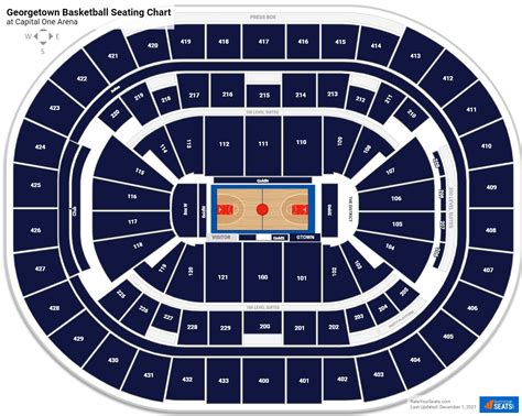 Capital One Arena Seating Charts - RateYourSeats.com