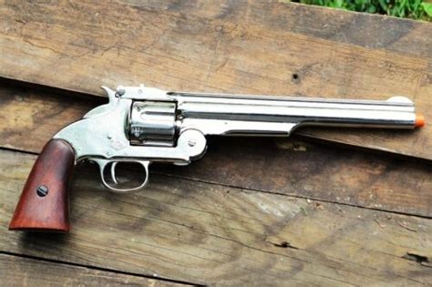 Buy Smith & Wesson M1869 Schofield Revolver - Jesse James - 1869 - Denix Replica Online at ...