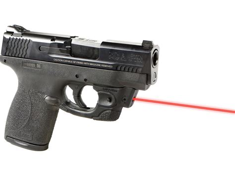 LaserMax Centerfire Red Laser Sight S&W M&P Shield 45 Cal Black