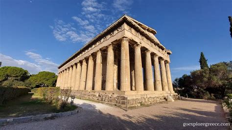 The Temple of Hephaestus in Athens: The Best Preserved Temple in the World - Go Explore Greece