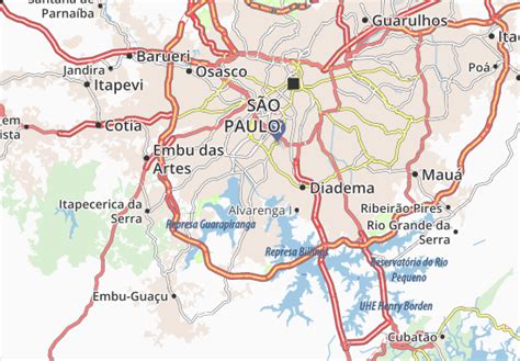 MICHELIN Campo Grande map - ViaMichelin