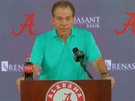 WATCH: Nick Saban Press Conference Ahead Of Road Game At Ole Miss ...