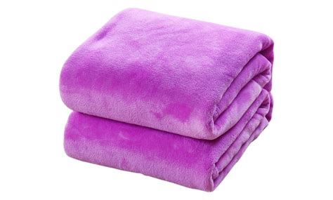 Up To 85% Off on Soft Flannel Fleece Throw Bla... | Groupon Goods