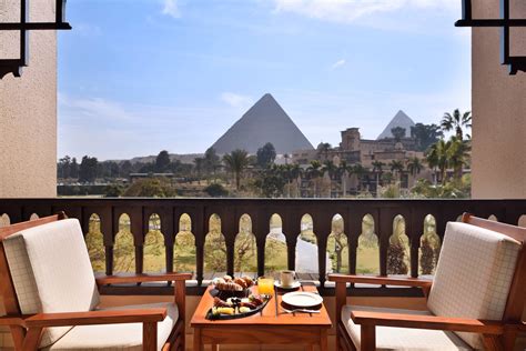 Marriott Mena House, Cairo Pyramid View Room - Balcony #holidays, # ...