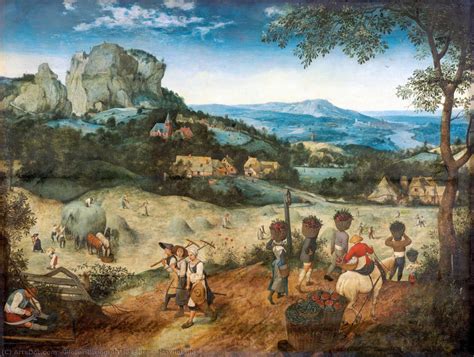 Riproduzioni D'arte Del Museo Haymaking, 1565 di Pieter Bruegel The ...