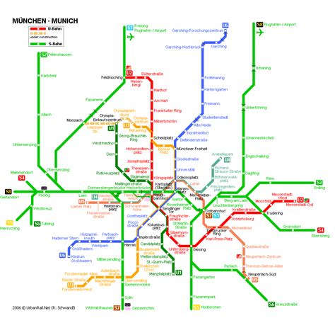 Germany Subway Map - ToursMaps.com