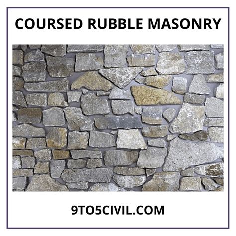 Stone Masonry | Types of Stone Masonry