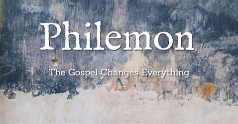 Philemon | Bykota Ministries