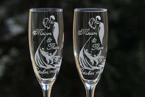 Wedding wine glasses - moneydop