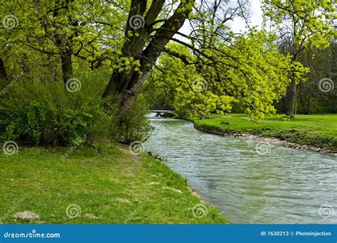 Green Garden - River - Spring Stock Photos - Image: 7630213