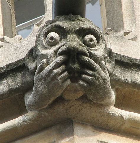 an Oxford bore ... Oxford College, by Lawrence OP. | Gothic gargoyles, Gargoyles, Sculpture