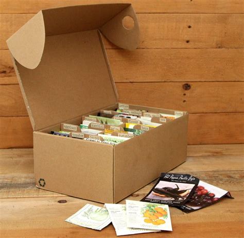 Make a Seed Box From Upcycled Shoe Boxes - A Piece Of Rainbow