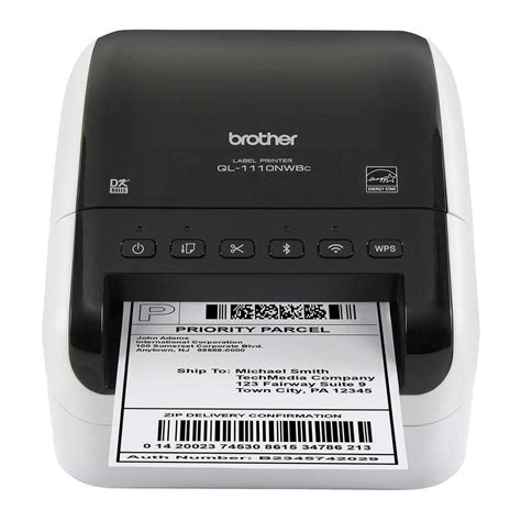 Brother QL-1110NWBC Wide Format, Professional Label Printer with Multiple Connectivity Options