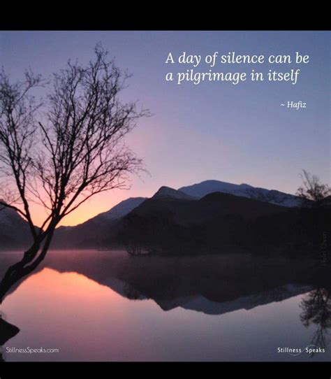 A Day of Silence | Day of silence, Silence, Then sings my soul