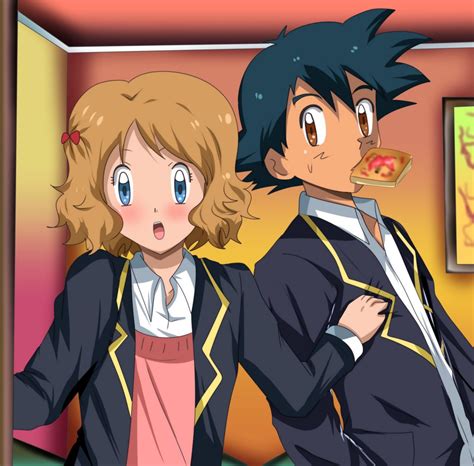 amourshipping student by hikariangelove on DeviantArt in 2020 | Pokemon ...