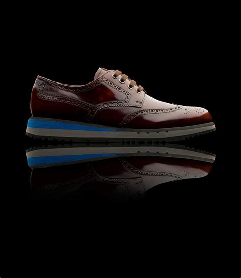 prada men's wingtip sneakers spring-summer 2013. www.prada.com