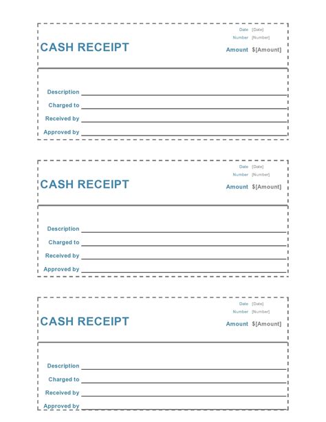 Cash Receipt Template Free Printable - prntbl.concejomunicipaldechinu ...