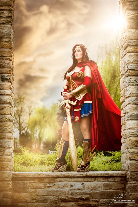 Greek Goddess of War Wonder Woman by Arwenia-Cosplay on DeviantArt