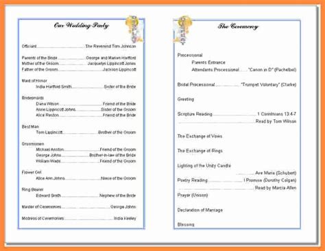 Free Printable Church Bulletin Templates Unique Free Printable Church ...