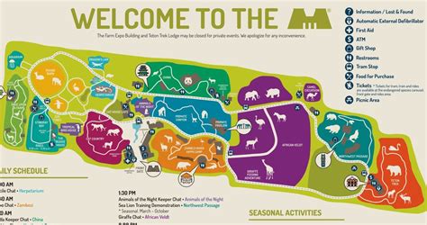 Memphis Zoo Map | Zoo map, Memphis zoo, Map