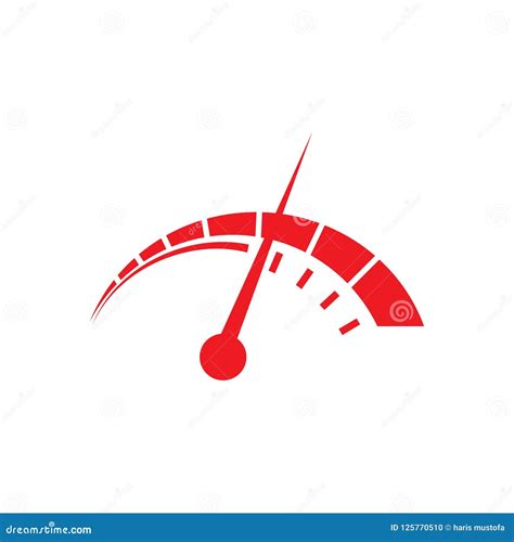 Illustration of Speedometer Logo Design Template Vector Stock Vector - Illustration of creative ...