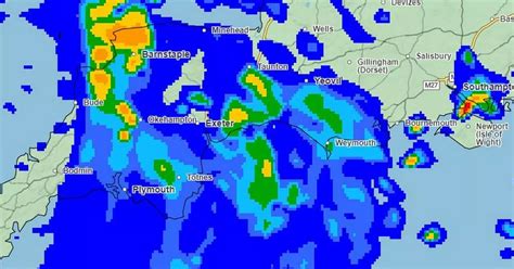 Live weather updates as Met Office predicts wind, rain and thunderstorms to batter Devon - Devon ...