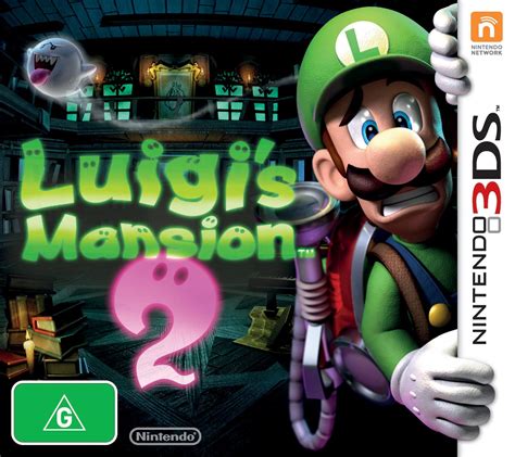 Luigi's Mansion 2: Dark Moon (Nintendo 3DS) Box Art