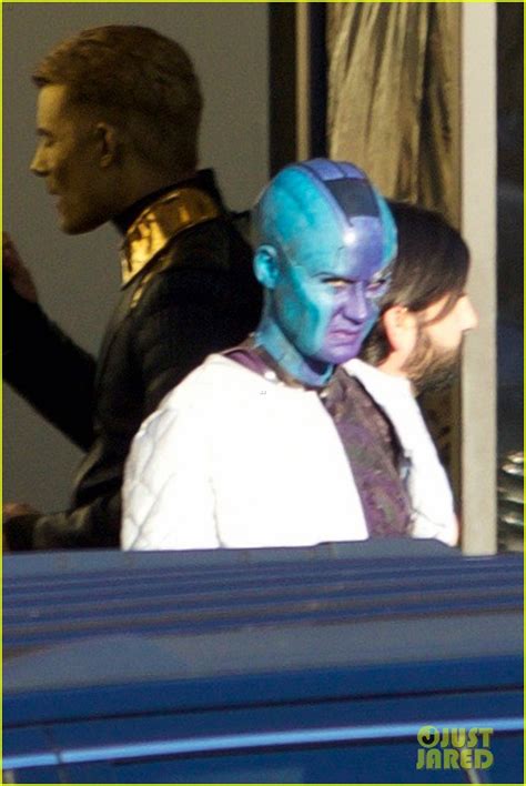 Chris Pratt & Zoe Saldana Get Into Character on 'Guardians 2' Set ...