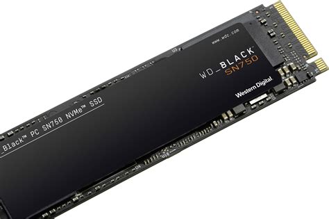 Intern NVMe/PCIe M.2 SSD WD WDBRPG0010BNC-WRSN 1 TB Black™ SN750 Box M.2NVMe PCLe 3.0 x4 | Conrad.se