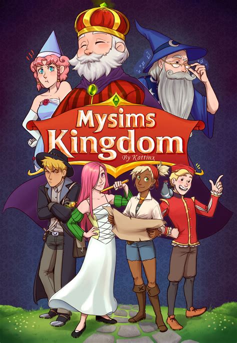 Mysims Kingdom the comic - Cover by Kattinx on DeviantArt