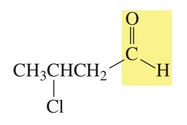 Nomenclature - Aldehydes