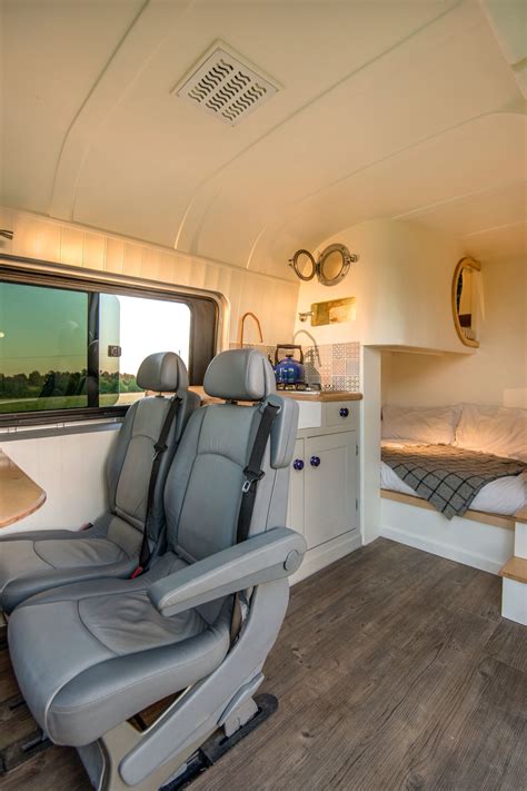 Interior of cool camper van conversion at www.thismovinghouse.co.uk ...