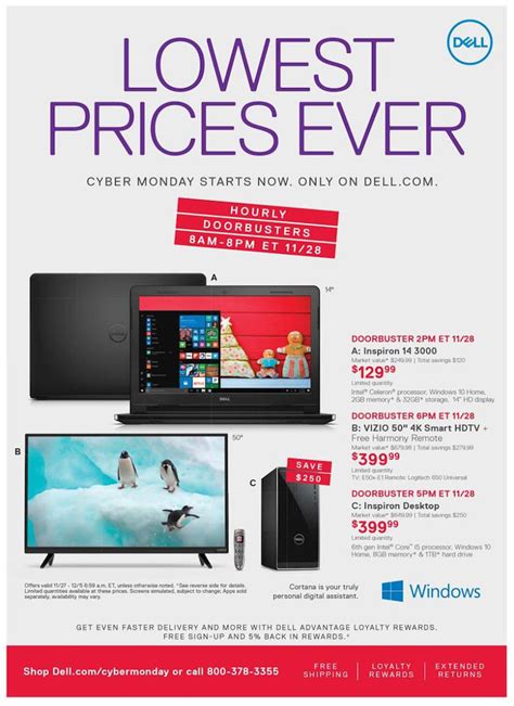 Dell Cyber Monday ad revealed: Gaming PCs, laptops, 4K TVs and more