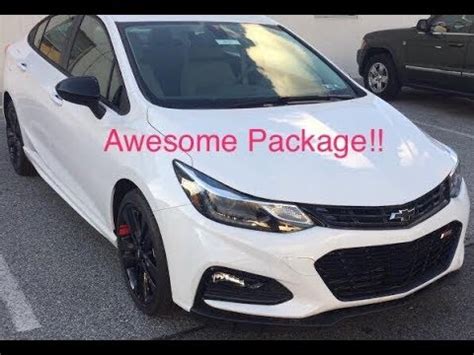 2018 Chevy Cruze Rs Redline Package! - YouTube