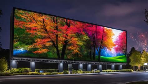 LED video wall in Cary