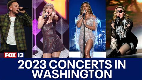 Catch these concerts in western Washington in 2023 | FOX 13 Seattle