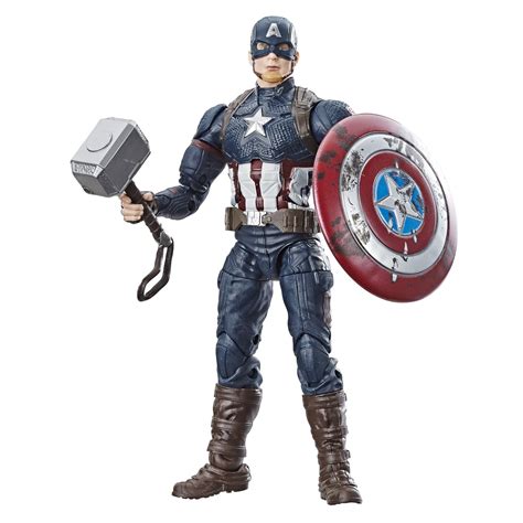 Marvel Legends Captain America Worthy Avengers Endgame Walmart ...