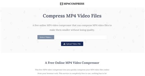 interpretazione Repulsione sistema mp4 video compressor software Conquistatore Nove fuso