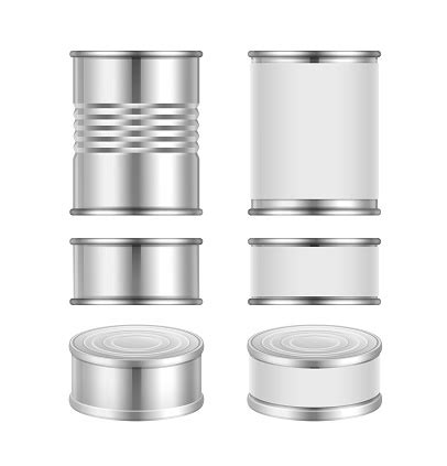 Vector Set Of Canned Goods Stock Illustration - Download Image Now - iStock