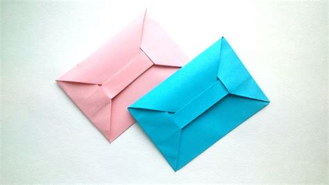 Origami Paper Envelope (A4 sheet) - Origami Instructions - YouTube