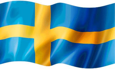 Sweden Flag 10 GIF Animated Picture
